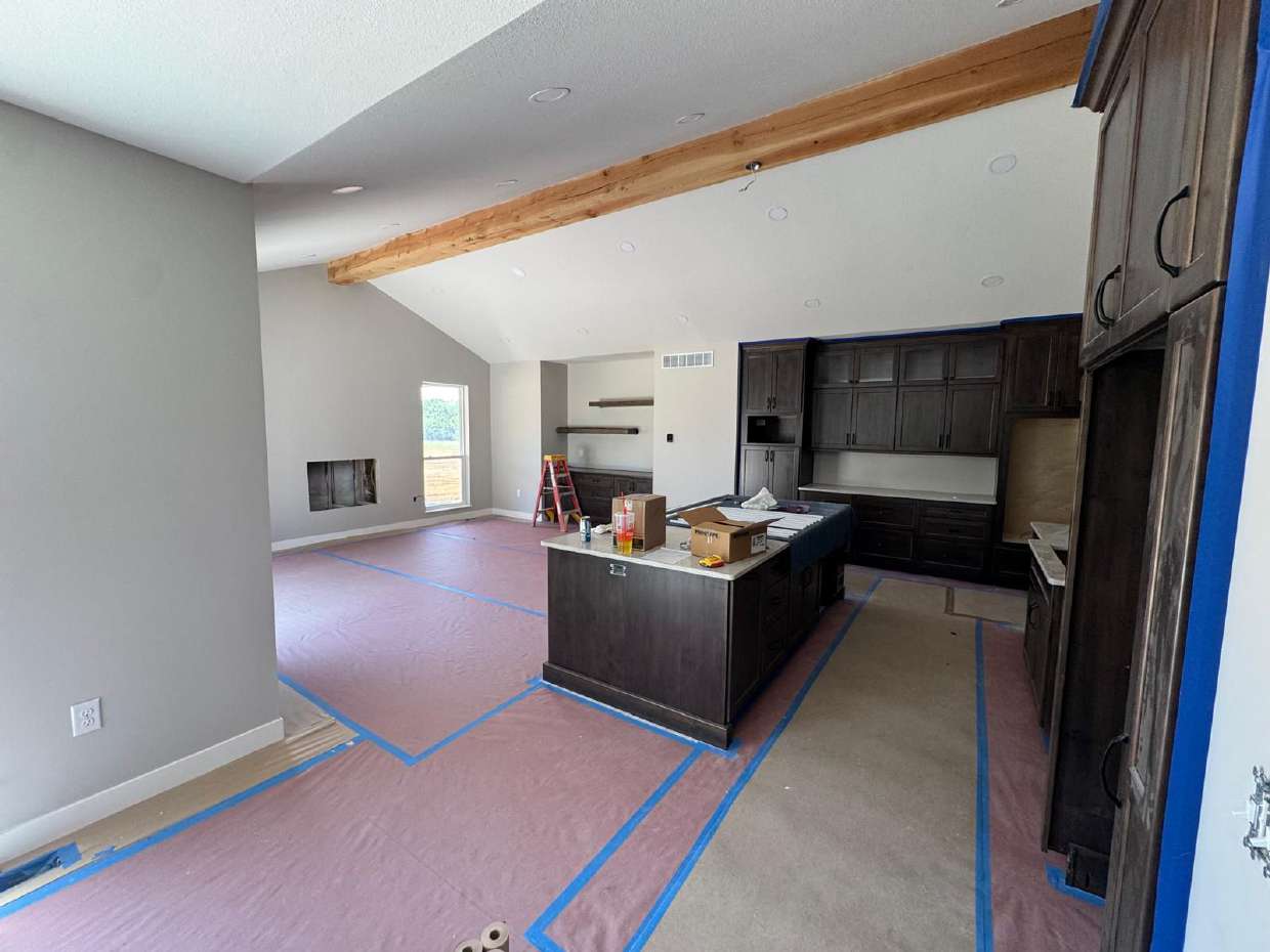 Custom home interior project by Sosebee Drywall & Construction